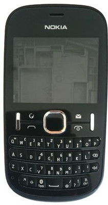 

Maverick Nokia Asha 200 Full Panel(Black)