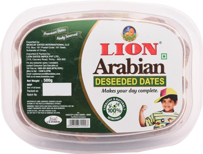 

Lion Arabian Deseeded Dates(500 g, Box)