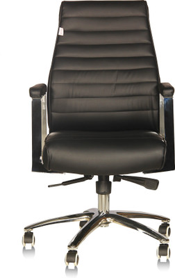 

Silver Arrow Executive Chair Leatherette Office Executive Chair(Black)