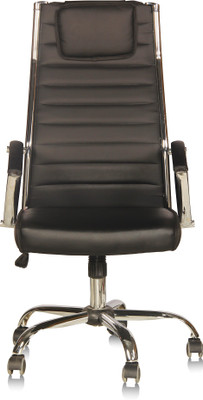 

Silver Arrow Executive Chair Leatherette Office Executive Chair(Black)