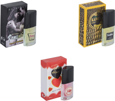 

My Tunes Combo Kabra Yellow-Romantic-Younge Heart Red Eau de Toilette - 60 ml(For Men & Women)