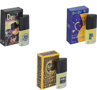 

My Tunes Combo Devdas-ILU-Kabra Yellow Eau de Toilette - 60 ml(For Men & Women)