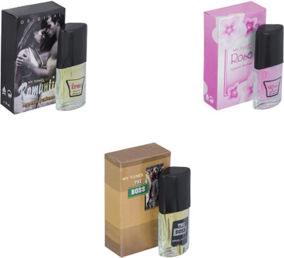 

My Tunes Combo Romantic-Rose-The Boss Eau de Toilette - 60 ml(For Men & Women)
