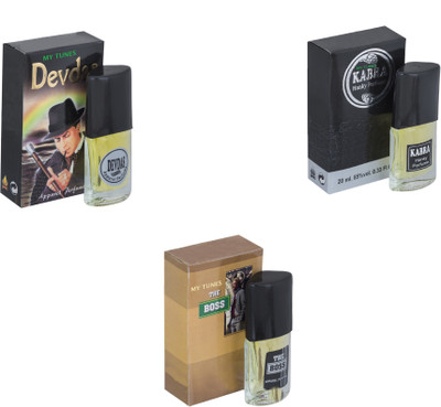 

My Tunes Combo Devdas-Kabra Black-The Boss Eau de Toilette - 60 ml(For Men & Women)