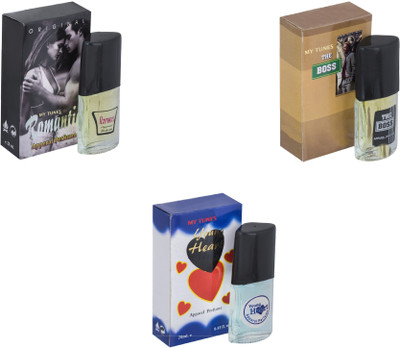 

My Tunes Combo Romantic-The Boss-Younge heart blue Eau de Toilette - 60 ml(For Men & Women)