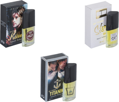 My Tunes Combo Kiier-Silent Love-Titanic Eau de Toilette - 60 ml(For Men & Women)