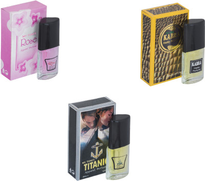 

My Tunes Combo Kabra Yellow-Rose-Titanic Eau de Toilette - 60 ml(For Men & Women)