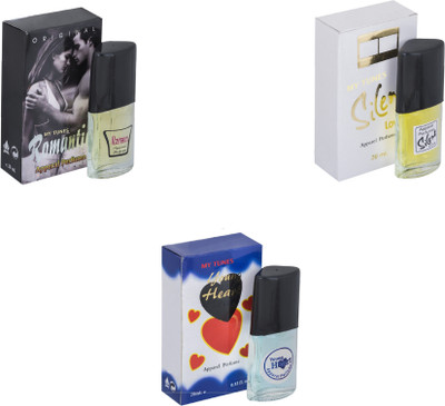 

My Tunes Combo Romantic-Silent Love-Younge Heart Blue Eau de Toilette - 60 ml(For Men & Women)