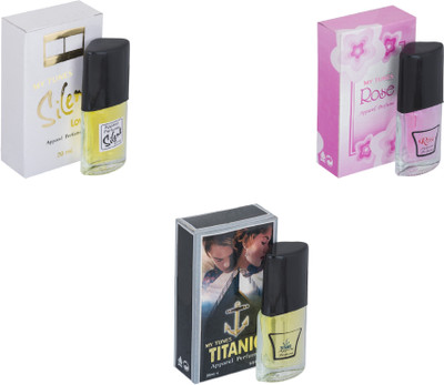 

My Tunes Combo Silent Love-Rose-Titanic Eau de Toilette - 60 ml(For Men & Women)