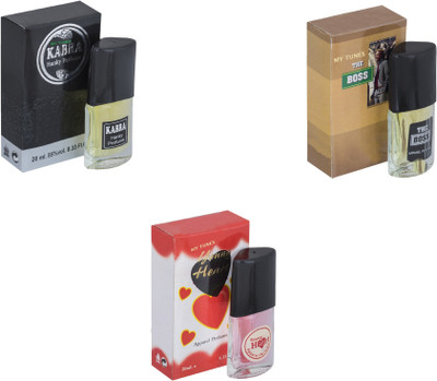 

My Tunes Combo Kabra Black-The Boss-Younge Heart Red Eau de Toilette - 60 ml(For Men & Women)