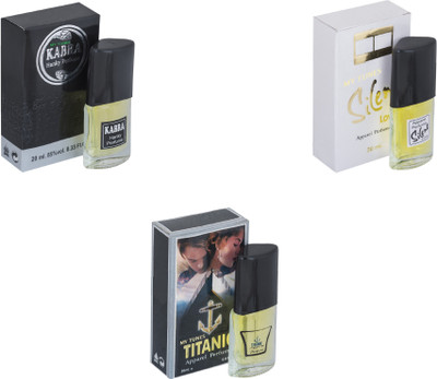 

My Tunes Combo Kabra Black-Silent love-Titanic Eau de Toilette - 60 ml(For Men & Women)