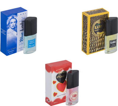 

My Tunes Combo Blue Lady-Kabra Yellow-Younge Heart Red Eau de Toilette - 60 ml(For Men & Women)