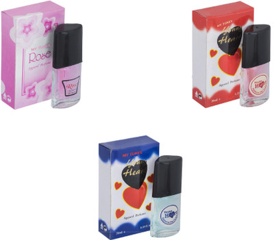 

My Tunes Combo Rose-Younge Heart Blue-Younge Heart Red Eau de Toilette - 60 ml(For Men & Women)