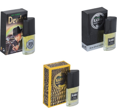 

My Tunes Combo Devdas-Kabra Black-Kabra Yellow Eau de Toilette - 60 ml(For Men & Women)