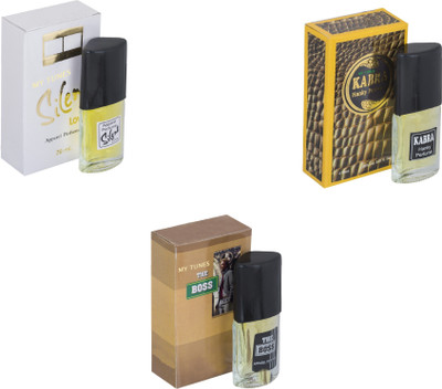 

My Tunes Combo Kabra Yellow-Silent Love-The Boss Eau de Toilette - 60 ml(For Men & Women)