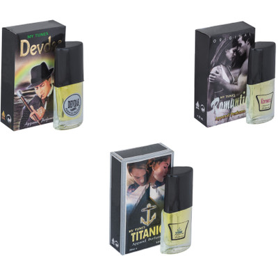 

My Tunes Combo Devdas-Romantic-Titanic Eau de Toilette - 60 ml(For Men & Women)