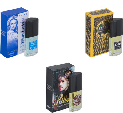 

My Tunes Combo Blue Lady-Kabra Yellow-Killer Eau de Toilette - 60 ml(For Men & Women)
