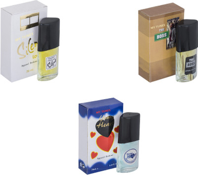 

My Tunes Combo Silent Love-The Boss-Younge Heart Blue Eau de Toilette - 60 ml(For Men & Women)