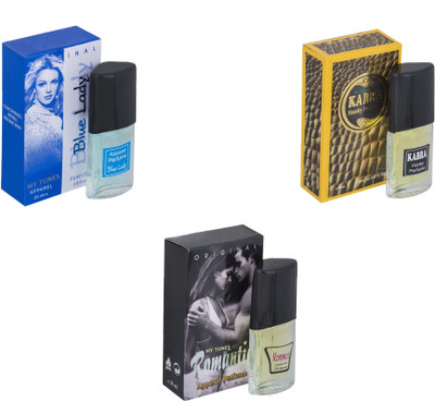 

My Tunes Combo Blue Lady-Kabra Yellow-Romantic Eau de Toilette - 60 ml(For Men & Women)