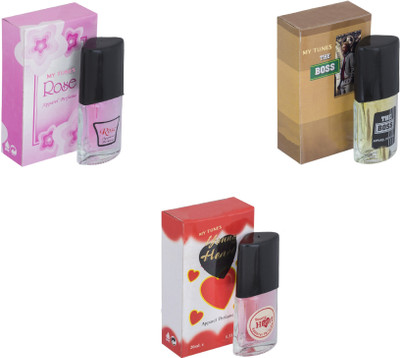 

My Tunes Combo Rose-The Boss-Younge Heart Red Eau de Toilette - 60 ml(For Men & Women)
