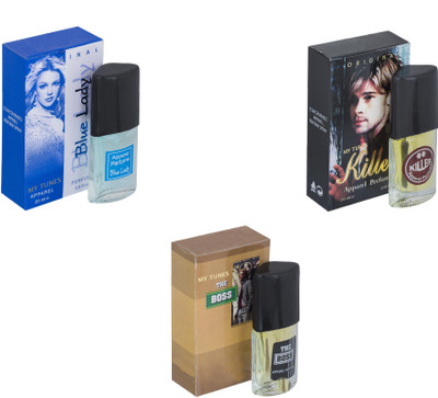

My Tunes Combo Blue Lady-Killer-The Boss Eau de Toilette - 60 ml(For Men & Women)