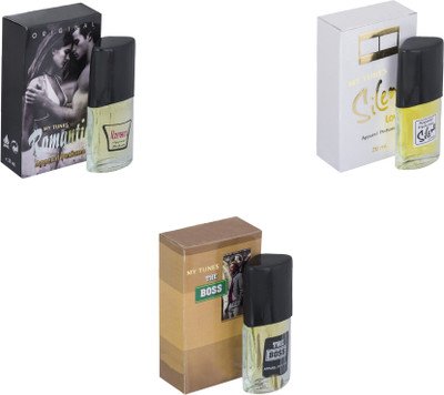 

My Tunes Combo Romantic-Silent Love-The Boss Eau de Toilette - 60 ml(For Men & Women)