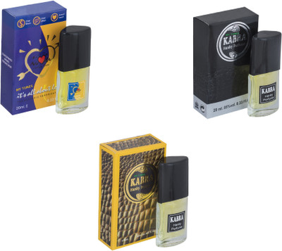 My Tunes Combo ILU-Kabra Black-Kabra Yellow Eau de Toilette - 60 ml(For Men & Women)