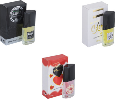 

My Tunes Combo Kabra Black-Silent love-Younge Heart Red Eau de Toilette - 60 ml(For Men & Women)