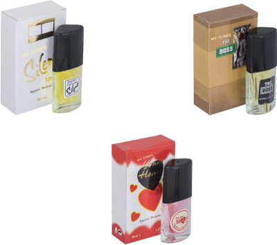 

My Tunes Combo Silent Love-The Boss-Younge Heart Red Eau de Toilette - 60 ml(For Men & Women)