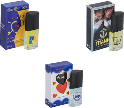 My Tunes Combo ILU-Titanic-Younge Heart Blue Eau de Toilette - 60 ml(For Men & Women)