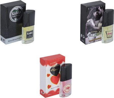 

My Tunes Combo Kabra Black-Romantic-Younge Heart Red Eau de Toilette - 60 ml(For Men & Women)