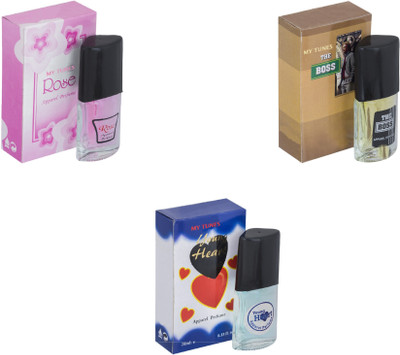 

My Tunes Combo Rose-The Boss-Younge Heart Blue Eau de Toilette - 60 ml(For Men & Women)