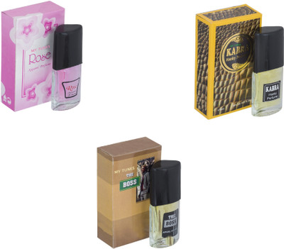 

My Tunes Combo Kabra Yellow-Rose-The Boss Eau de Toilette - 60 ml(For Men & Women)