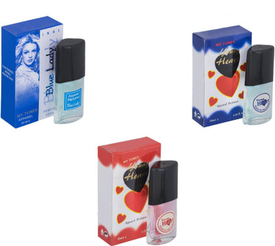 

My Tunes ombo Blue Lady-Younge Heart Blue-Younge Heart Red Eau de Toilette - 60 ml(For Men & Women)