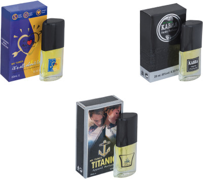 

My Tunes Combo ILU-Kabra Black-Titanic Eau de Toilette - 60 ml(For Men & Women)