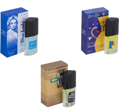 

My Tunes Combo Blue Lady-ILU-The Boss Eau de Toilette - 60 ml(For Men & Women)