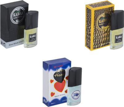 

My Tunes Combo Kabra Black-Kabra Yellow-Younge Heart Blue Eau de Toilette - 60 ml(For Men & Women)