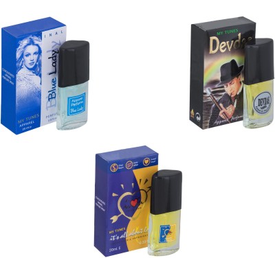 

My Tunes Combo Blue Lady-Devdas-ILU Eau de Toilette - 60 ml(For Men & Women)