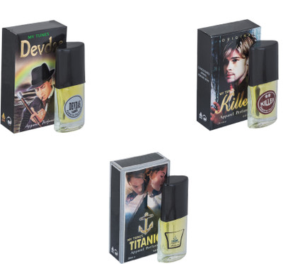 

My Tunes Combo Devdas-Killer-Titanic Eau de Toilette - 60 ml(For Men & Women)
