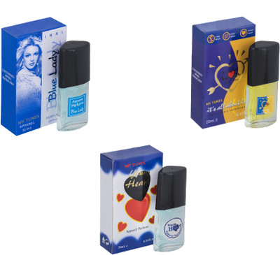 

My Tunes Combo Blue Lady-ILU-Younge Heart Blue Eau de Toilette - 60 ml(For Men & Women)