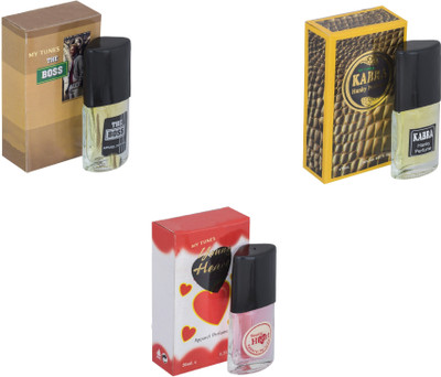 My Tunes Combo Kabra Yellow-The Boss-Younge Heart Red Eau de Toilette - 60 ml(For Men & Women)