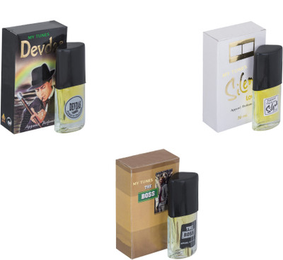 

My Tunes Combo Devdas-Silent Love-The Boss Eau de Toilette - 60 ml(For Men & Women)