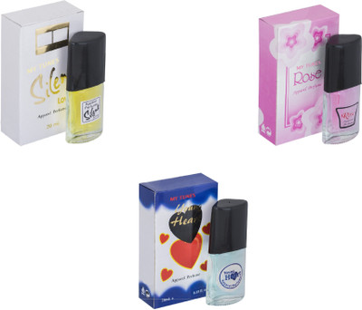 

My Tunes Combo Silent Love-Rose-Younge Heart Blue Eau de Toilette - 60 ml(For Men & Women)