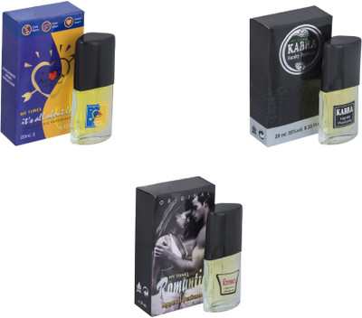 

My Tunes Combo ILU-Kabra Black-Romantic Eau de Toilette - 60 ml(For Men & Women)