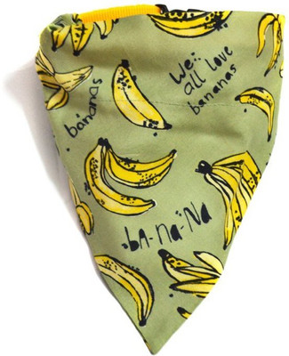 That Dog In Tuxedo Go Bananas Dog Everyday Collar(, YELLOW