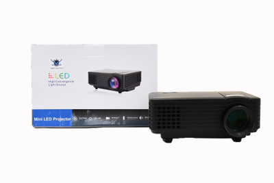 

ABB ABB-MINI LED PROJECTOR 800 lm LED Corded Portable Projector(Black)