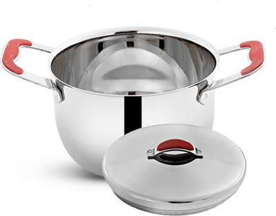 

Pigeon Sauce Pan 20 cm diameter(Stainless Steel, Induction Bottom), Silver