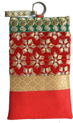 

Mahadev Exports Red Heavy Mobile Cover Hooked Mobile Pouch(Red)