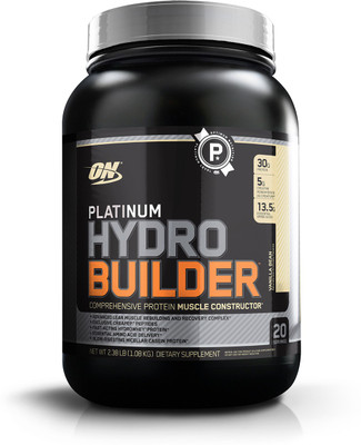

Optimum Nutrition Platinum Hydro Builder Whey Protein(1 kg, Vanilla Bean)