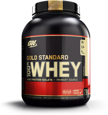 

Optimum Nutrition Gold Standard 100% Whey Protein(2.27 kg, Cake Batter)